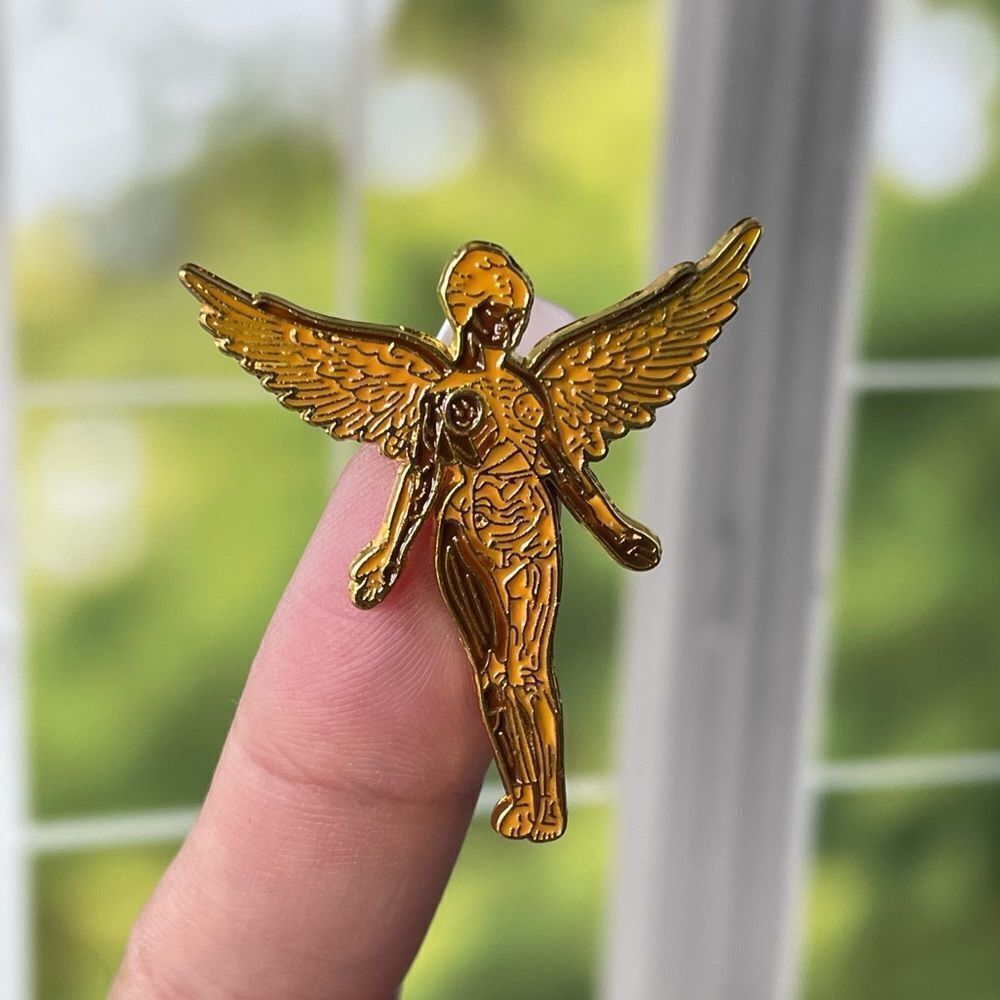Nirvana In Utero Enamel Pin/ Brooch Lapel